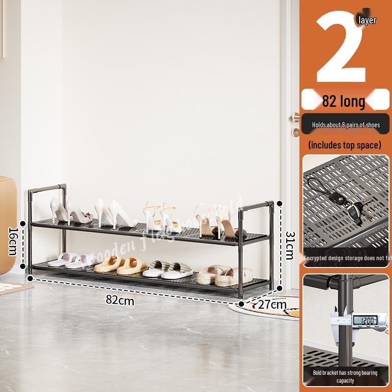 Multi-layer Space-saving Shoe Rack for Dorms and Homes