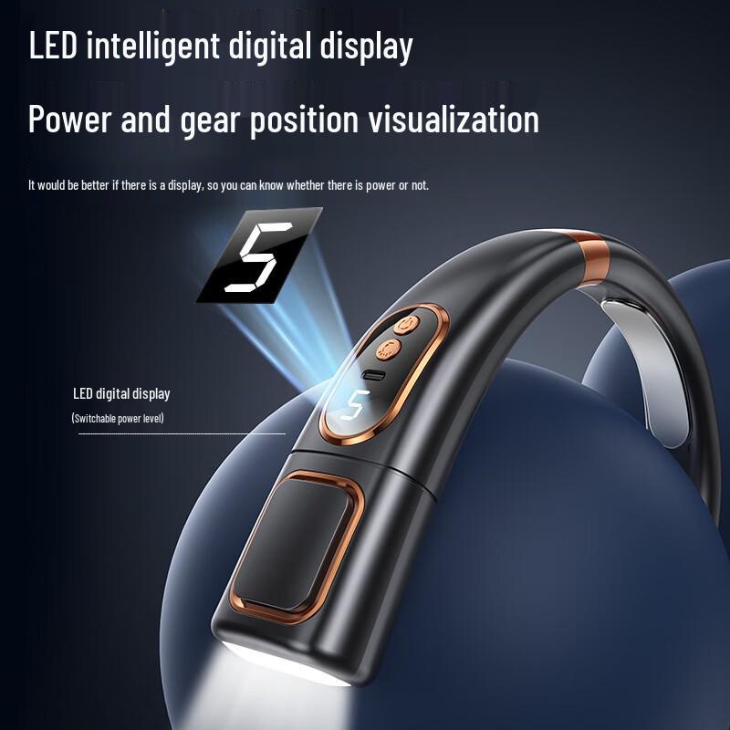 Portable USB Rechargeable Leafless Neck Fan