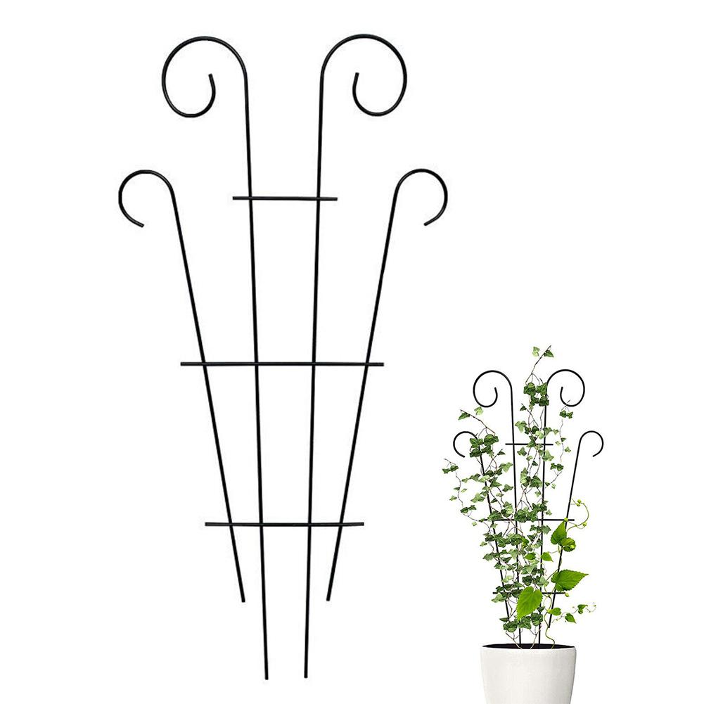 Green Plant Climbing Frame Pergola Plant Climbing Support Garden Climbing Flower Rack Cage For Single Stem Flower Plants