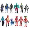 12pcs/set Fortnite Game Action Figure Anime Cartoon Model Toy Doll Kawaii Room Decoration Cosplay Figurin Kids Birthday Gift PVC Poseable Articulated