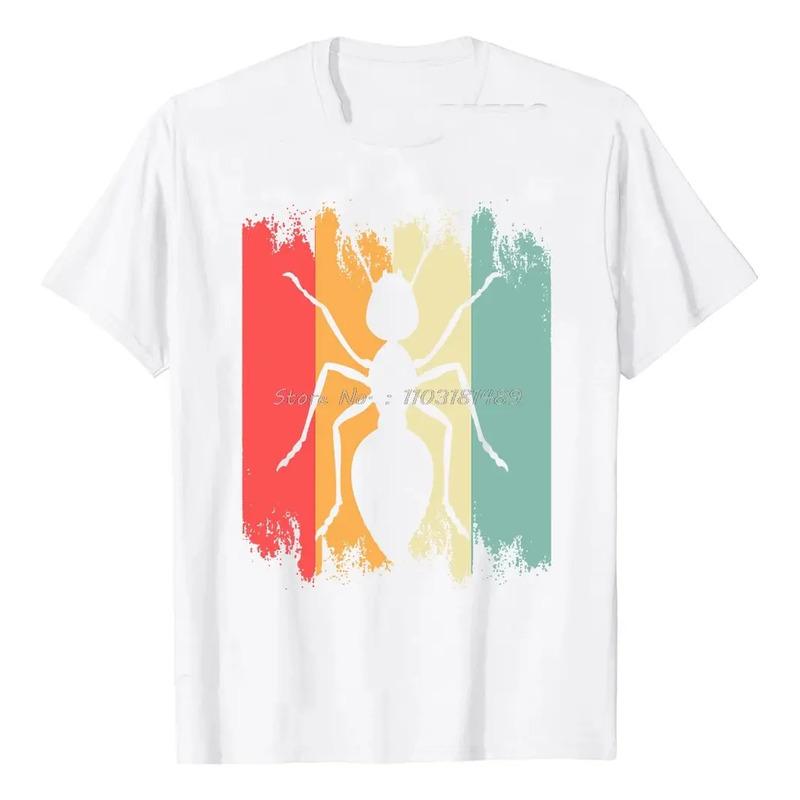 Camiseta Deportiva Divertida Con Estampado De Hormigas Y Ani S
