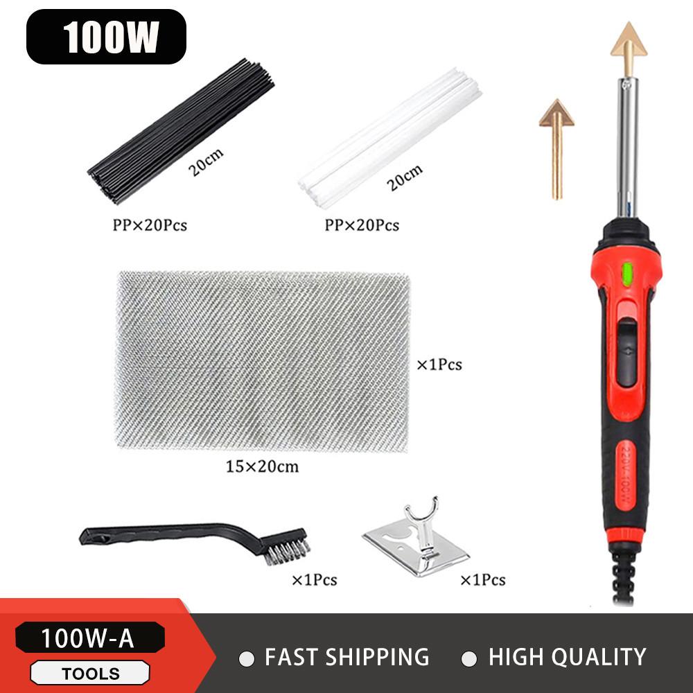 Car Bumper Repair Type Electric Soldering Iron Household Leather Ironing Device Plastic Parts Repair And Smoothing Tool Set