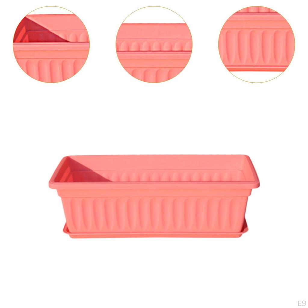 Balcony Plant Holder with Drainage Capability And Tray for Home Use