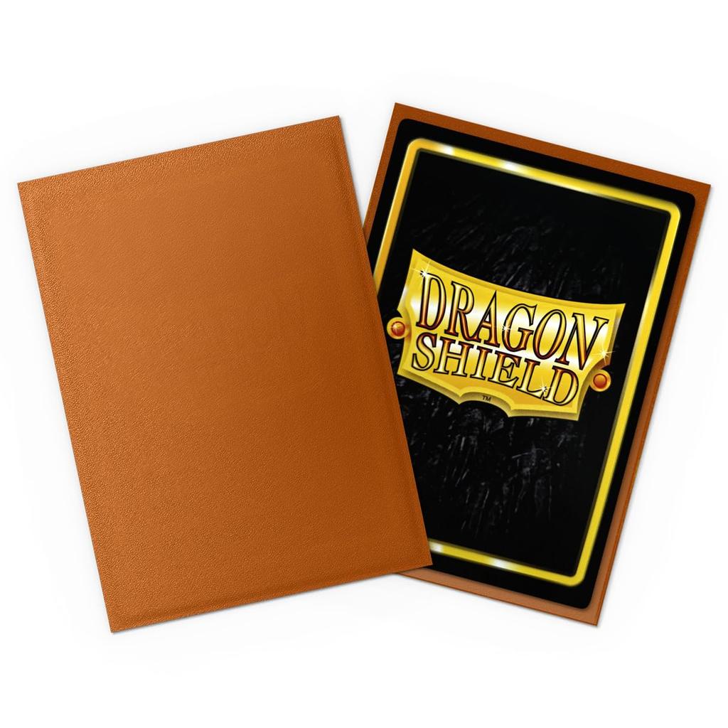 Dragon Shield Standard Size Sleeves, (100 Sleeves) AT-11016, Matte/Copper