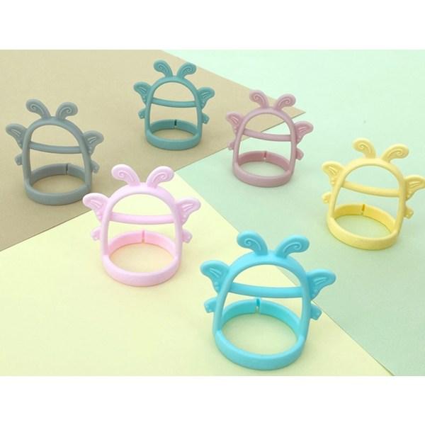 Agaphra Butterfly Wrist Teether + Case, Mint, Korean baby products