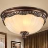 European Retro Dimmable LED Ceiling Light for Hallway, Balcony, or Bedroom