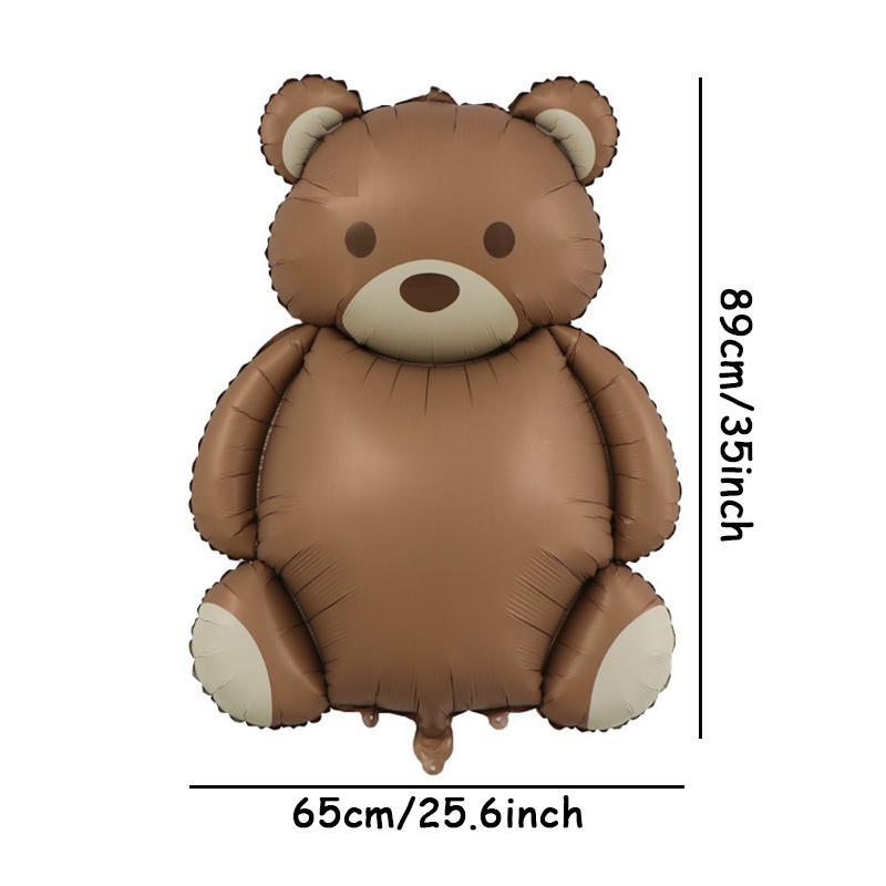 Cute Cartoon Foil Balloon Bear Aircraft Car Rainbow Balloon For Home Decoration Balloon Kids Birthday Baby Shower Party Decor