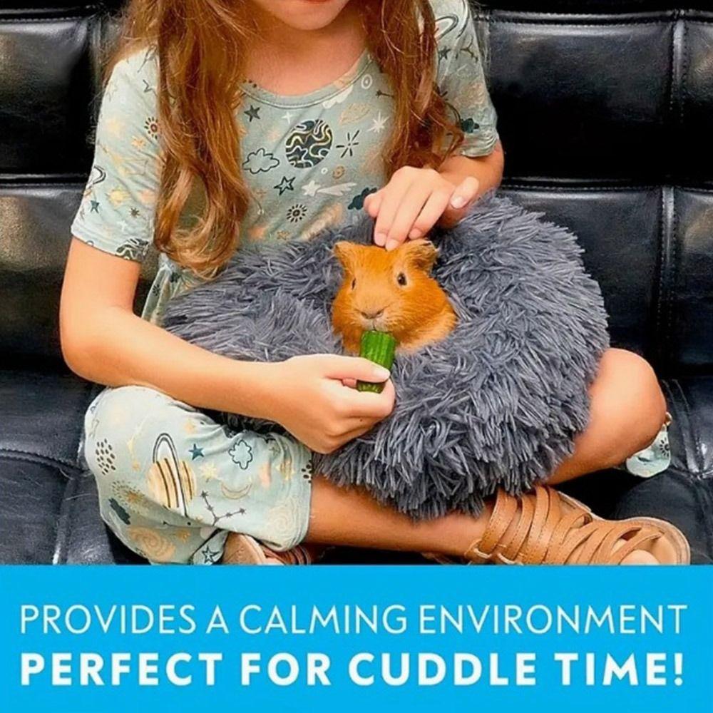 Winter Ultra-Soft Pet Nest Cozy Warm Hamster Sleeping Bed Non-Slip Bottom Small Animals Bed Hamster
