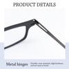 Blue Light Blocking Glasses Anti Blue Ray Folding Reading Glasses with Case Portable Eye Protection Optical Spectacle
