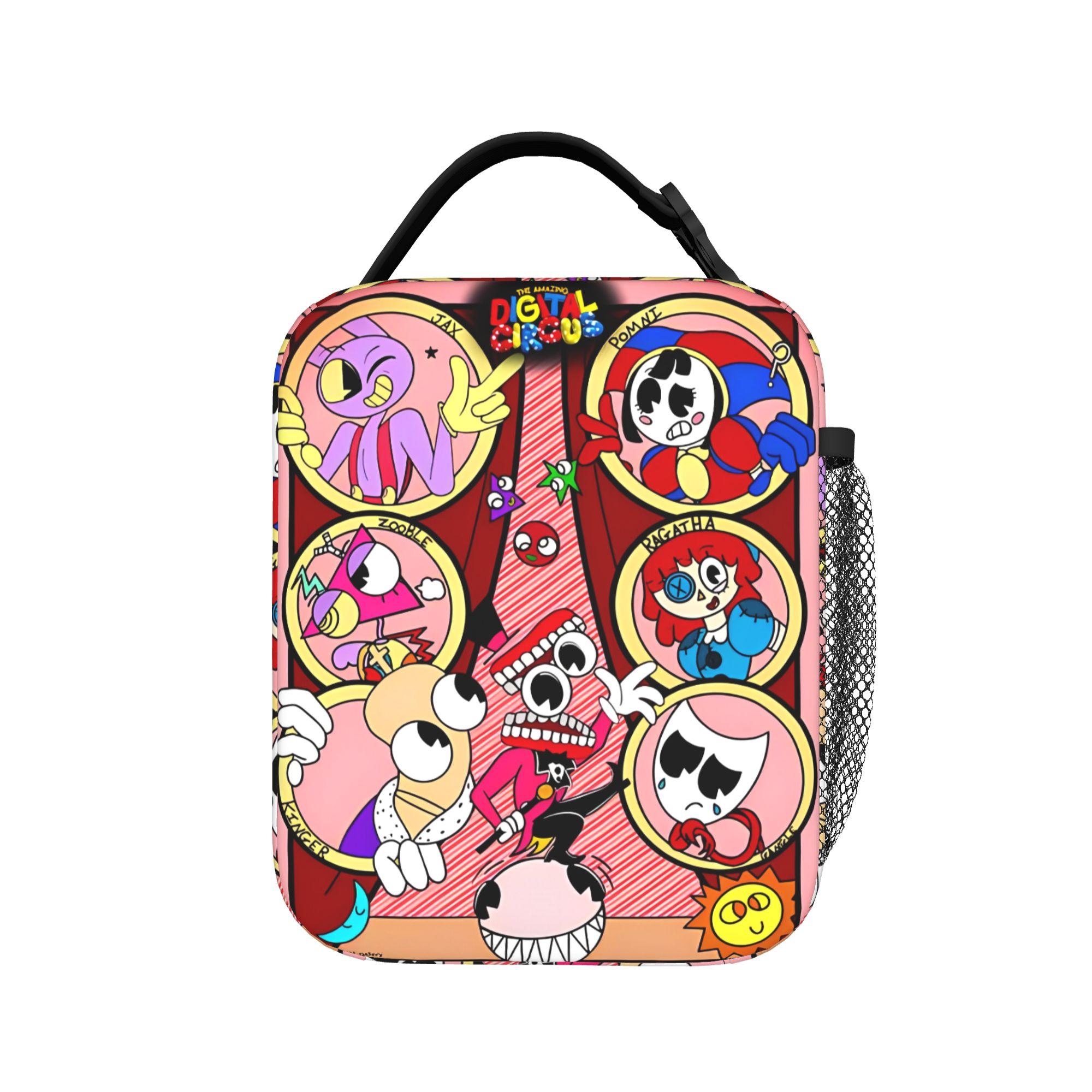 TADC Geïsoleerde Lunchtas Thermische Tas Herbruikbaar, Lunchcontainer Tv Show Cartoon Lekvrije Lunchbox Tote voor Mannen Vrouwen One Size pink