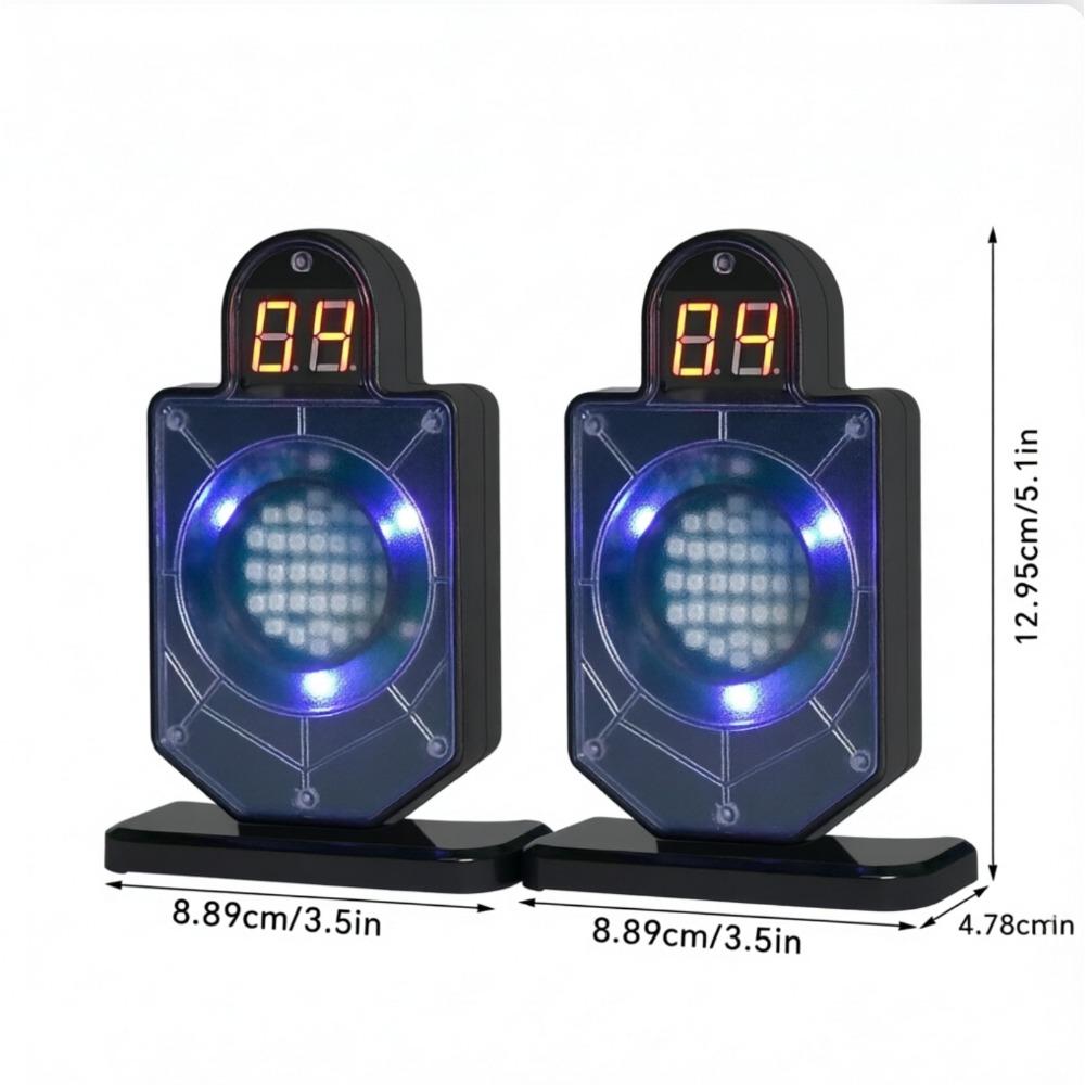 Induction Electronic Scoring Laser Target Shooting Training Electronic Practice Target Training Toy with Sound Effects l