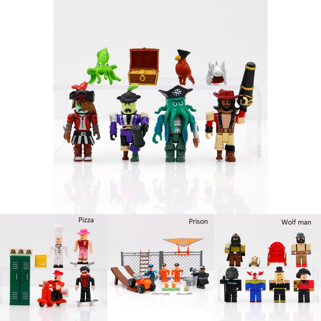 Diverse Styles Roblox Game Character Accessory Mini Action Figure Dolls Ideal Kids Gift Toy