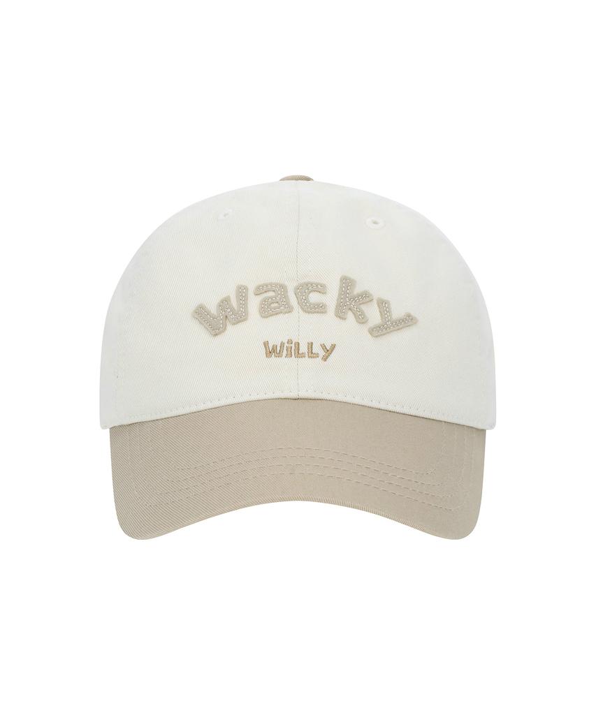 WACKY WILLY Applique Contrast Cap (3 Colors)