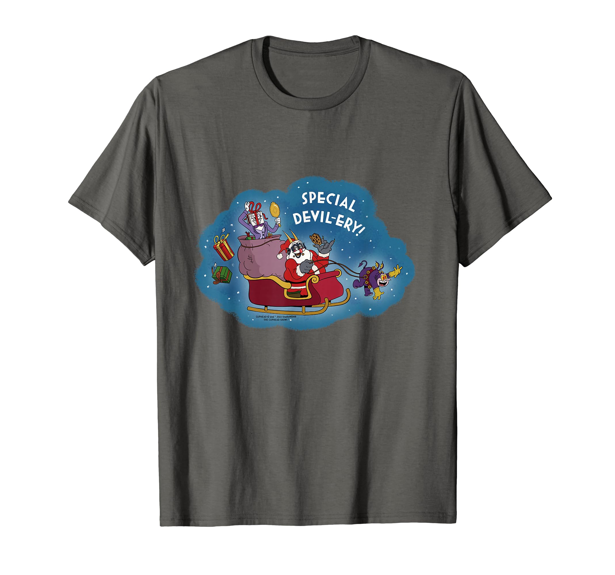 SPECIAL DEVIL-ERY!  Cuphead Show! Holiday Merchandise Graphic T-Shirt