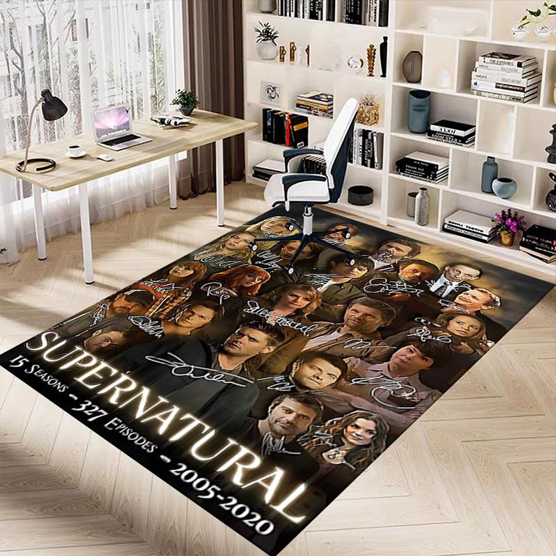 1pc Supernatural Carpet, Office Rug Outdoor Mat Home Decor Area Carpet Festival