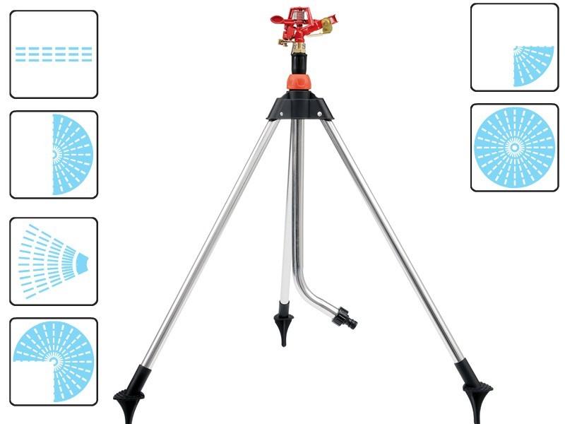 YT-8984 YATO impulse sprinkler on a tripod