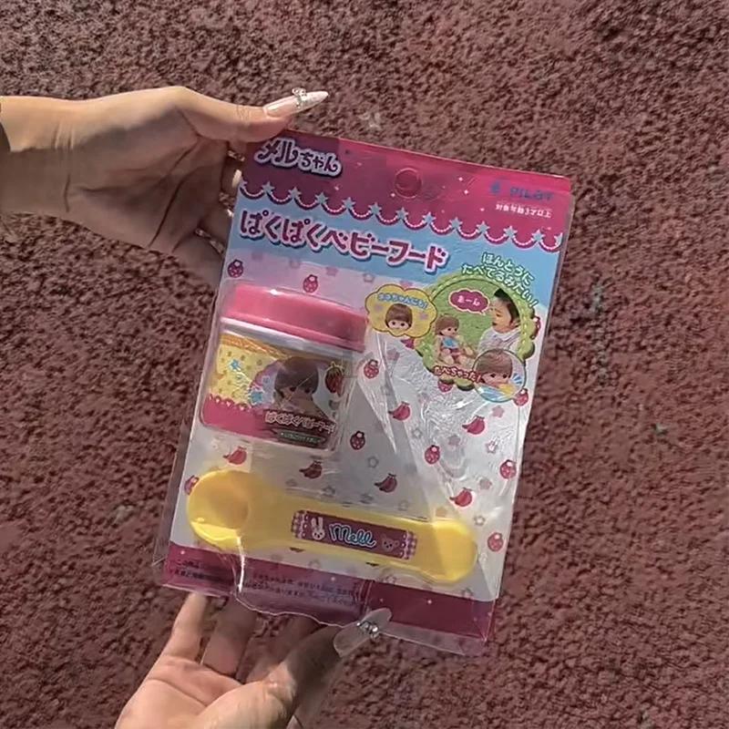 1 Set Simulation  Play Strawberry Pudding Toy Early Education Japanese Play House Food Feeding Pudding Feeding Toys
