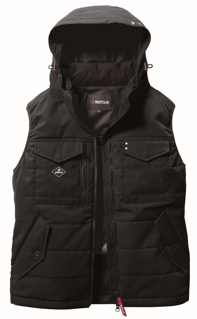 BURTLE Cold Weather Vest for Black 5054 35 L (unisex) Fall/winter