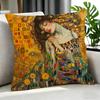 artist Gustav Klimt Cushion Cover Cushion Cover Set Pcs x x x Pillowcase Decorative Sofa Home Decor