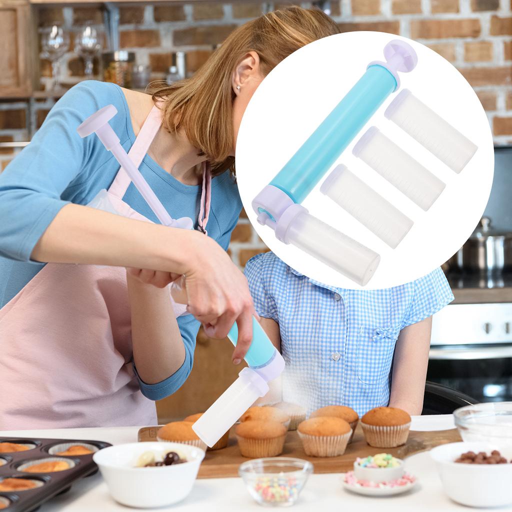 1Set Cake Coloring Sprayer Premium Manual Airbrush for Baking Decoration Fast Efficient Duster Tool Portable Cake Decorating