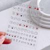 Trendy Dog Graffiti Nail Stickers - Cute, Cool, Waterproof, Kid-Friendly, Self-Adhesive