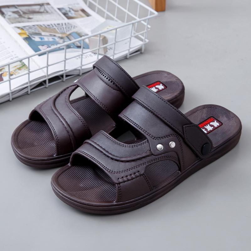 

Новые мужские вьетнамские интегрированные сандалии пляжные сандалии сандалии для бега по рекам и озерам уличные ларьки сандалии прямые продажи 44 [one size smaller] коричневый