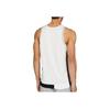 Nike Color Block Logo Print Knitted Tank Top Men Tops Black CJ5080-010