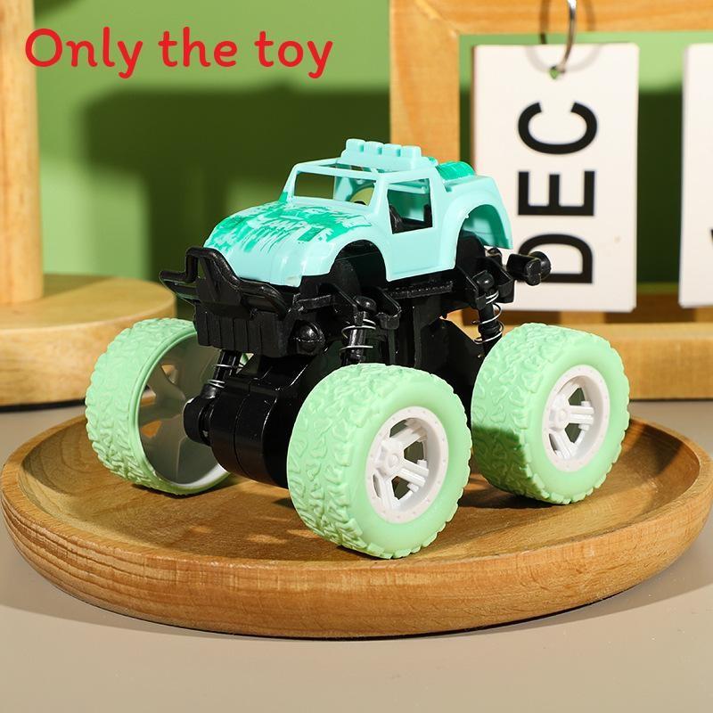 Macaron Color Plastic Off Road Inertia Toy Car For Kids With Durable Design And Visual Development