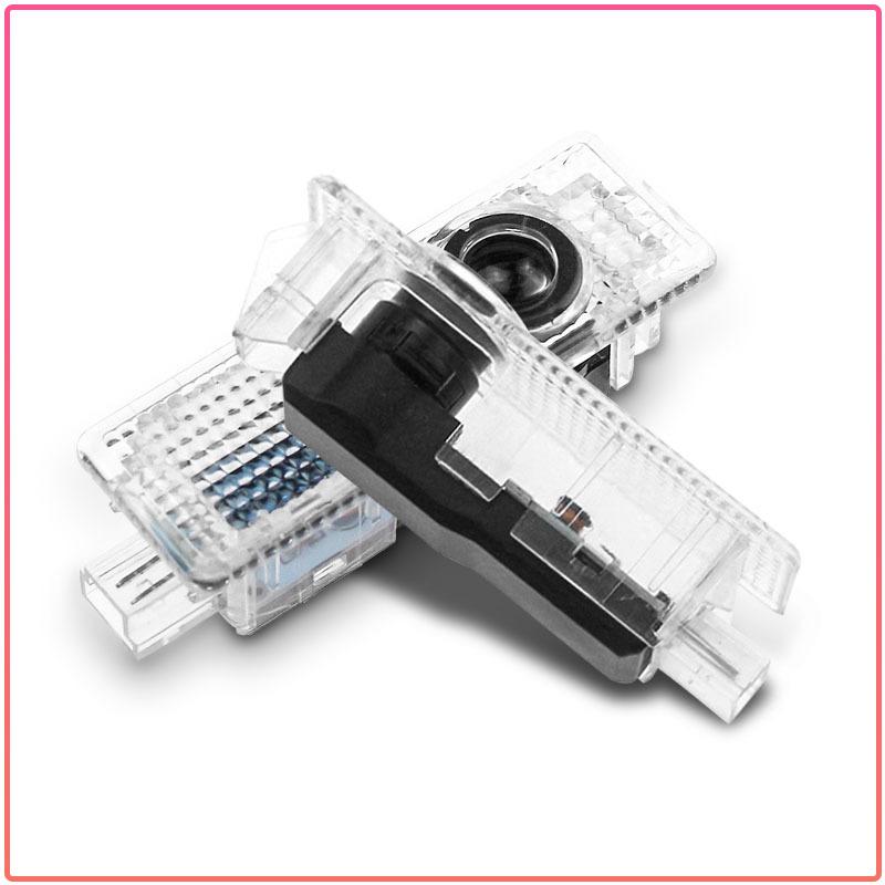 2Pcs Auto LED Door Welcome Projector Lights Wireless Ghost Shadow Step Light For MINI Cooper Fridge One S F56 R57 R58 R60 JCW Countryman Clubman