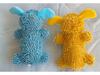 Plush Dog Teething Toy with Sound - Small, Medium, Large Breeds