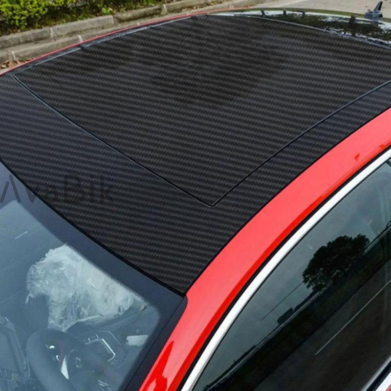 50CM Weather Proof Air Bubble Free Car Vinyl Wrap Matte 3D Carbon Fiber Vinyl Wrap Film For Motorcycles Auto Laptop Skin Styling