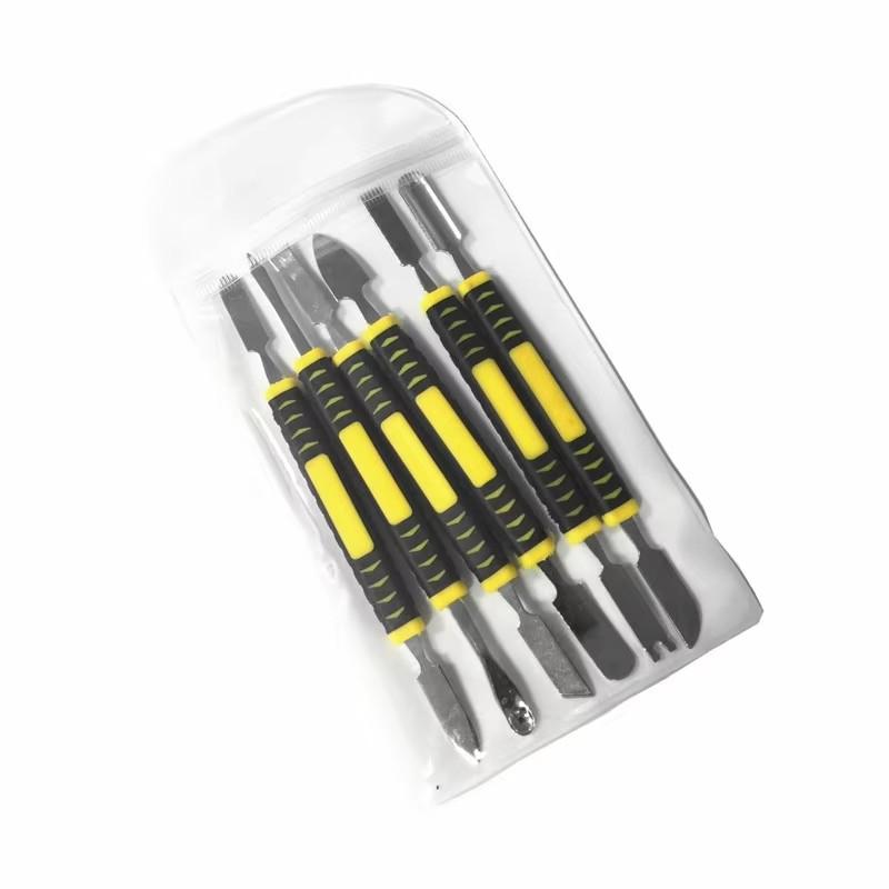 

6 шт. металлический лом для вскрытия мобильного телефона ноутбука двойной металлический штекер набор ручных инструментов для бытового использования