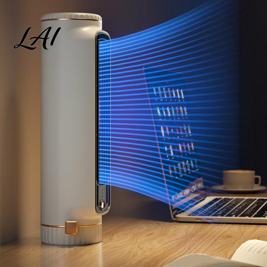 Travel Air Conditioner Quiet Tower Fan Cordless Desktop Portable Conditioner Adjustable 3