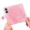For Xiaomi Poco F7 5G/Redmi Turbo 4 Pro 5G Case Floral Pattern PU Leather Wallet Stand Phone Cover
