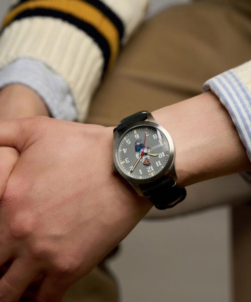 

[LLOYD] LLOYD X WHO.A.U Collaboration Bear Men s Leather Watch LL1G26203ISY - LL1G26203ISY