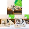 Giocattolo Gatto Ragdoll di Peluche con Suono e Lunga Sciarpa di Peluche per Bambini e Adulti