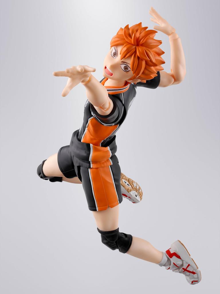 TAMASHII NATIONS Hinata approximately PVC ABS painted action figure S.H.Figuarts Haikyu!! Shoyo, 145mm, &