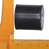 4Pcs Round Rubber Mounts Black Shock Absorber Female Vibration Isolator  Air Compressor