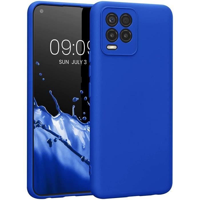 Coque de protection - realme - 8 - Silicone - Ultra Slim - Antichoc - Bleu
