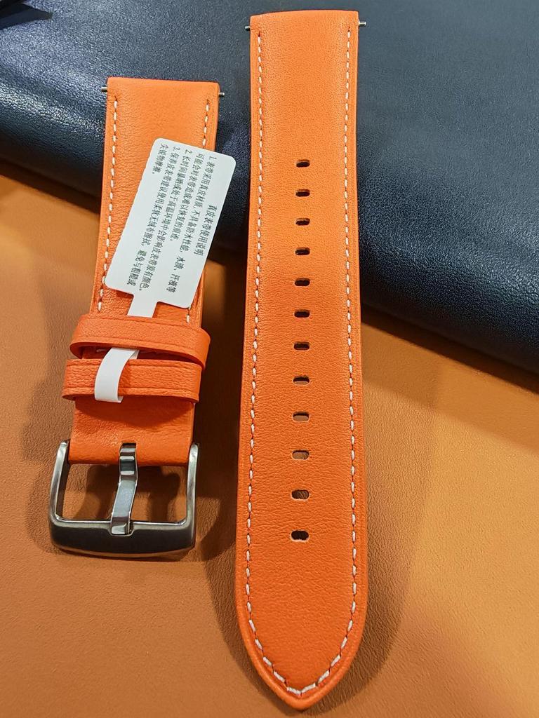 Řemínek z pravé kůže pro Huawei WATCH3/4 (22MM), Oficiální styl.