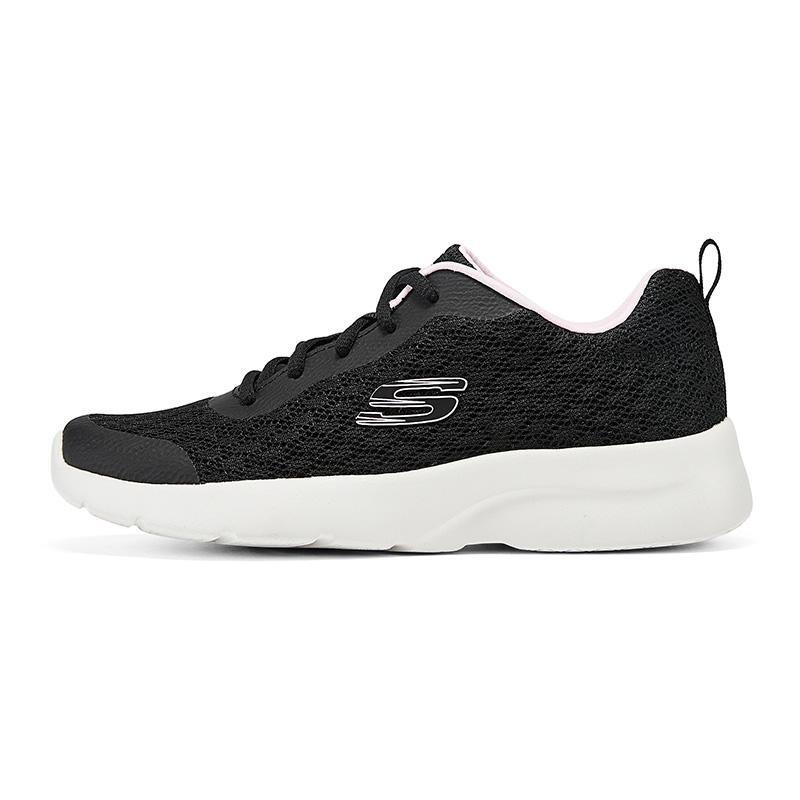 Skechers Dynamight 2.0 Women Comfort Breathable Low Casual Running Shoes Black Pink 149542-BKPK 35