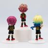 6pcs/set BLUE LOCK Figure Model Toys Anime Nagi Bachira Meguru Barou Shouei Reo Mikage Doll