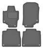 Velour Graphite Car Mats For: Mercedes GLS X167 SUV (2019-)