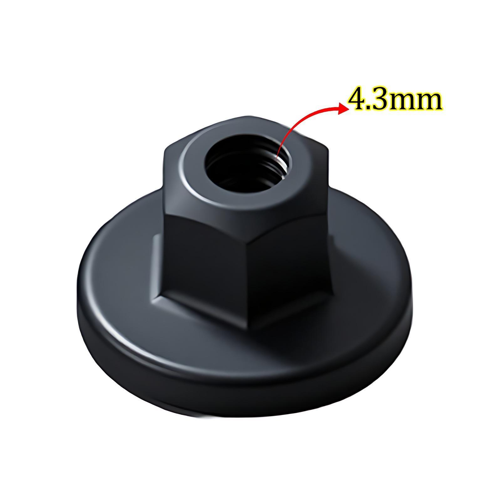 

100/10pcs Auto Clips for Hex Head Plastic Self-Threading Nut for BMW Retainer Chassis Rear Bumper Splash Shield Car Interior 10pcs чёрный