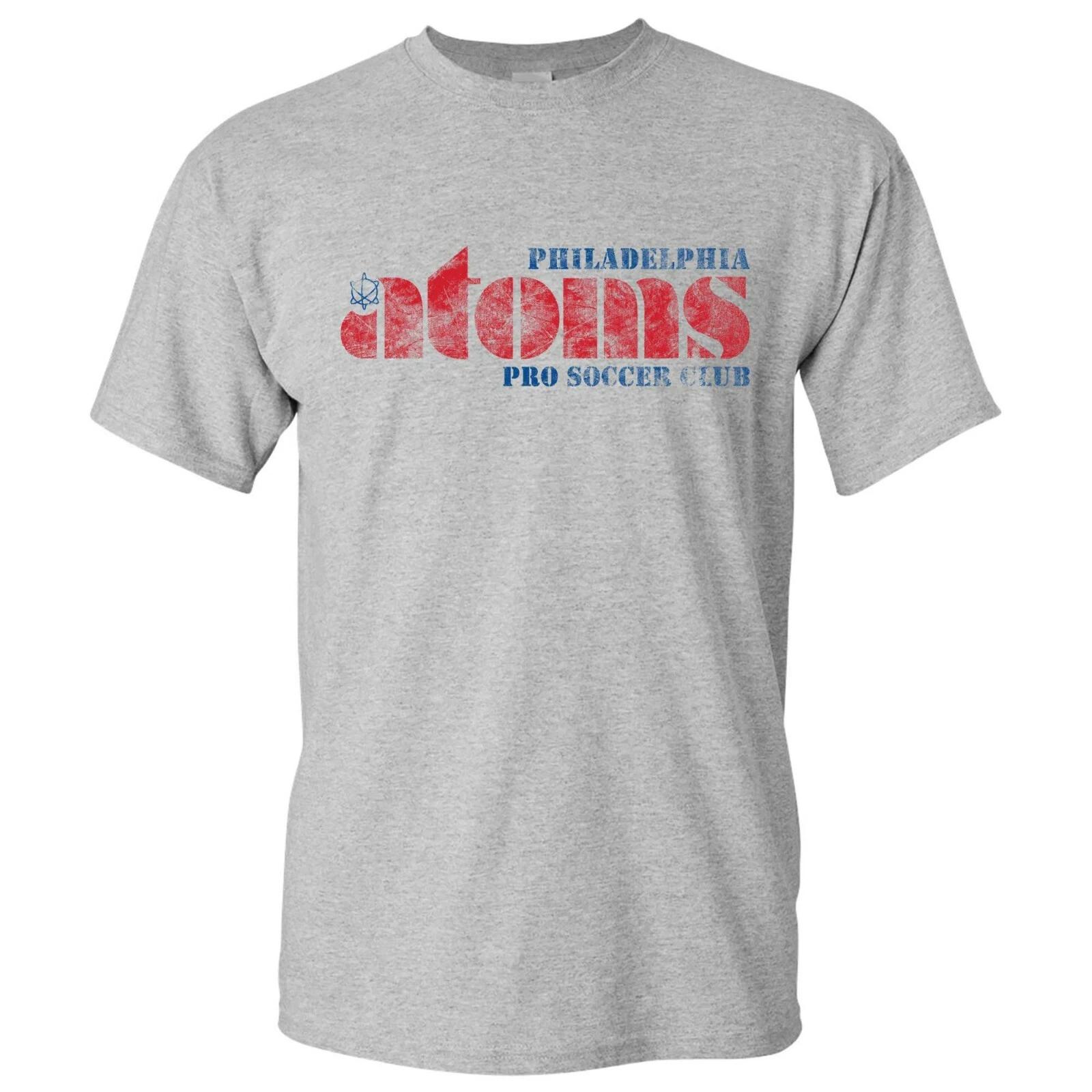 NASL Philadelphia Atoms UGP Classics Basic Cotton T-Shirt - Sport Grey 3XL