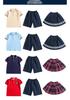 British Style Summer Kids' School Uniform Set - Boys & Girls Two-Piece Performance Wear
