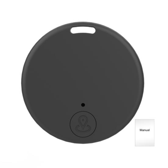 Runder Bluetooth-kompatibler GPS-Tracker Tragbar Schlüssel Geldbörse Gepäck Haustiere Artikelfinder Locator Wasserdicht Zwei-Wege-Alarm Anti-Verlust Tracking-Gerät