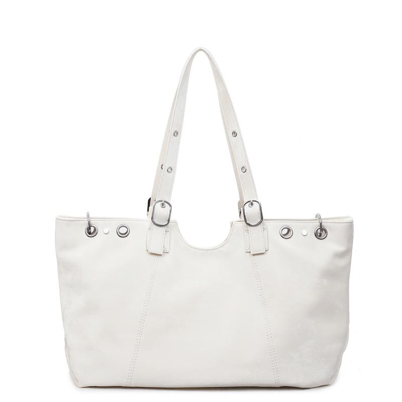 Tasche mit großem Fassungsvermögen Damen neue urbane einfache lässige Umhängetasche Pendler Schulterhandtasche