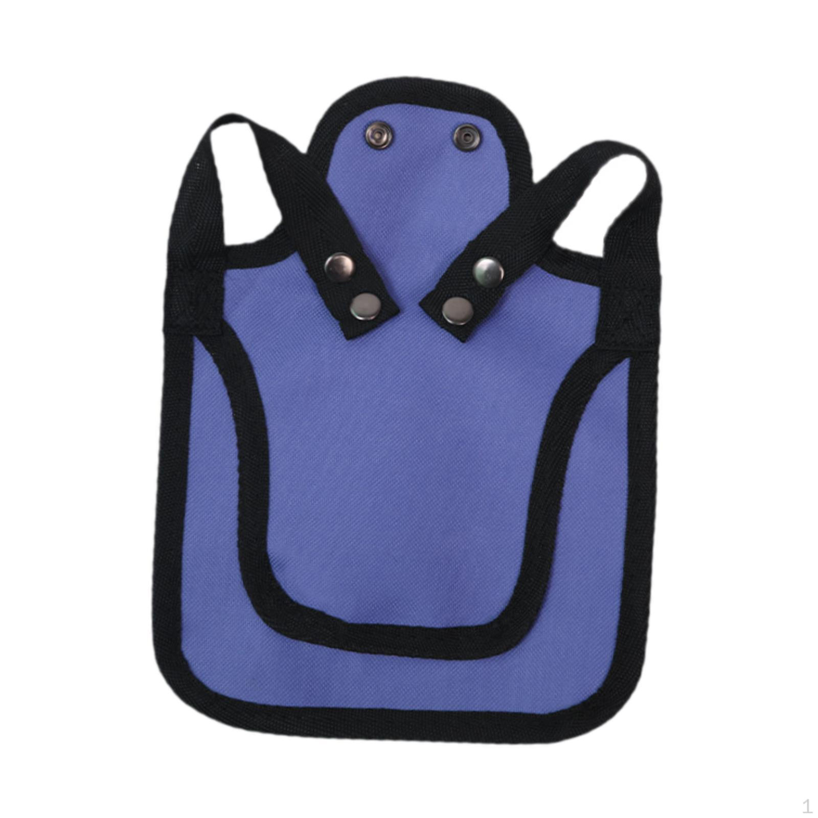 

Регулируемое седло для курицы сзади и по бокам с металлическими застежками, фартук для кур на открытом воздухе фиолетовый