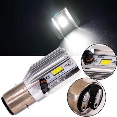 H6 BA20D DC 8V-80V 8W 6500K COB LED Motorrad Abblend-/Fernlicht Scheinwerferbirne Weiß Motorradbirnen, NEUE LEDs & HIDs